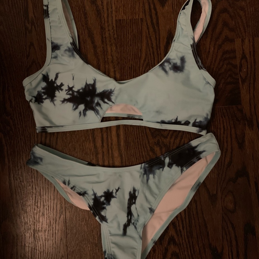 tie dye bikini